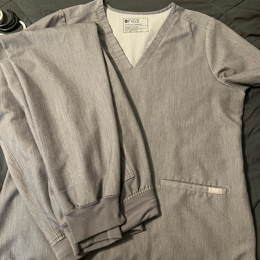 Figs large tall set scrubs